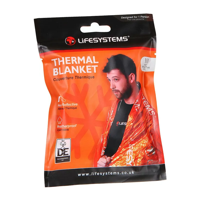 Lifesystems Thermal Blanket - Orange